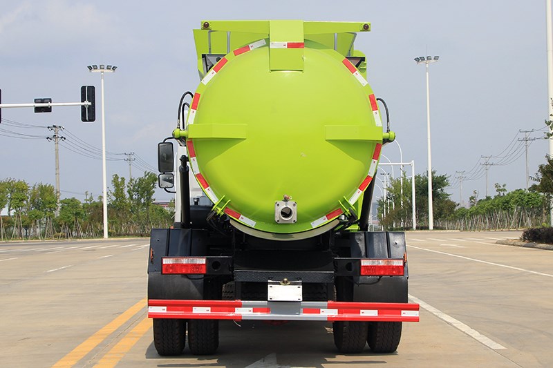 國六東風D9 9.5方 餐廚垃圾車(圓罐)